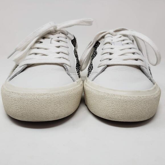 Madewell Leather and Fur Trim Sneaker - 5 - Picture 3 of 8